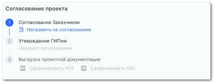 Согласовать/утвердить проект